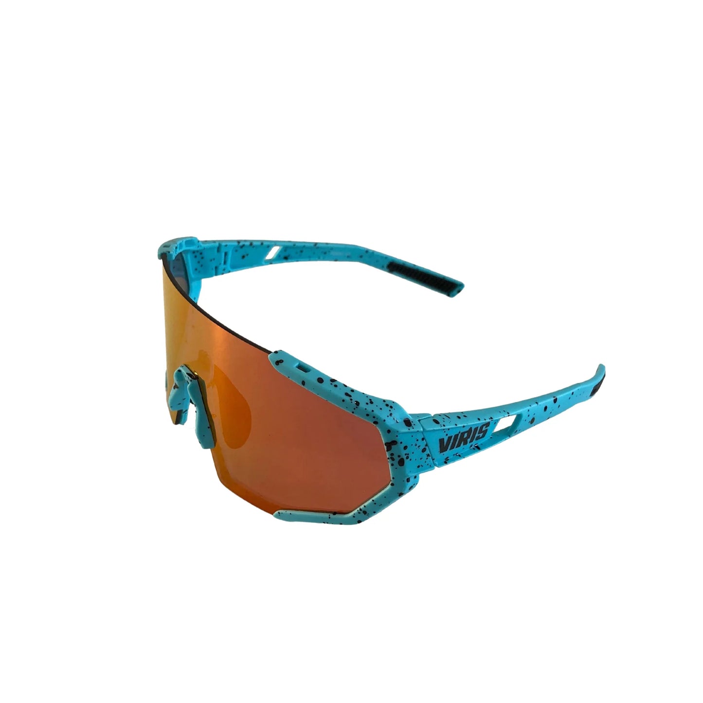 RAPTOR RIDING GLASSES - MINT (PAINT SPLATTER)