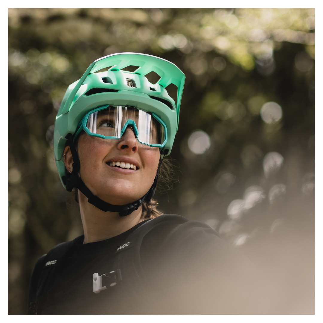 RAPTOR RIDING GLASSES - MINT (PAINT SPLATTER)